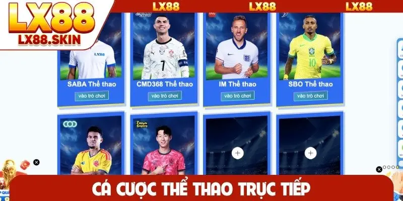 Cá cược thể thao trực tiếp