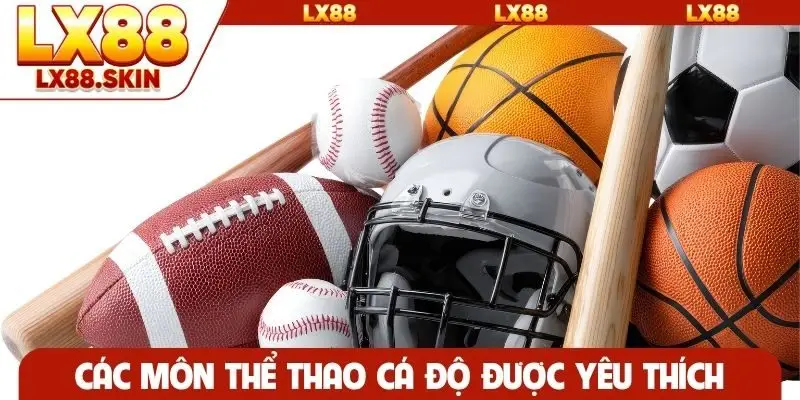 Các môn thể thao cá độ được yêu thích