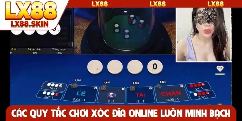 Các quy tắc chơi xóc đĩa online luôn minh bạch