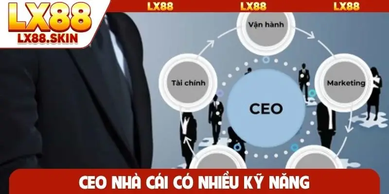CEO nhà cái có nhiều kỹ năng