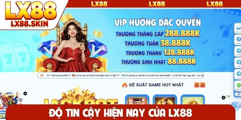 Độ tin cậy hiện nay của LX88