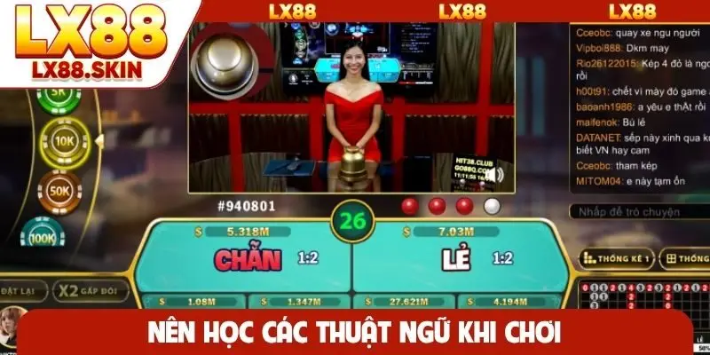 Nên học các thuật ngữ khi chơi