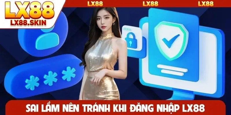 Sai lầm nên tránh khi đăng nhập LX88
