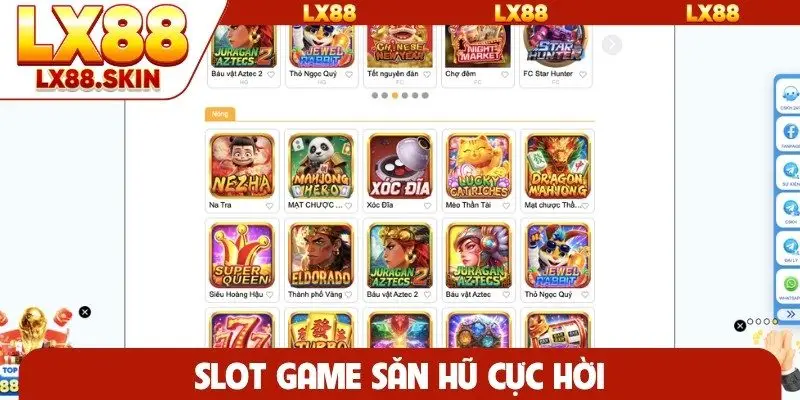 Slot game săn hũ cực hời